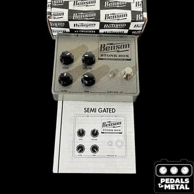 Benson Amps Stonk Box 2023 - Present - Silver - X17365 image 1