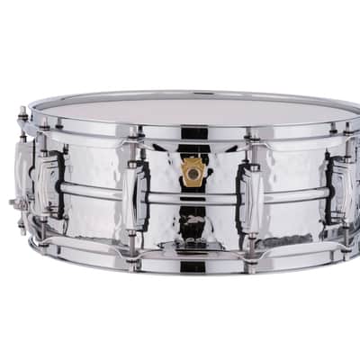 Ludwig *Pre-Order* 5x14" Aluminum Hammered Chrome Snare Drum Imperial Lugs LM400K Special Order Authorized Dealer image 1