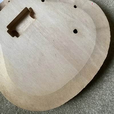 Unfinished HH DIY Project Guitar Basswood Body image 8