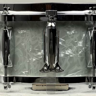 Gretsch 5x14" USA Custom Snare Drum - White Marine Pearl image 4