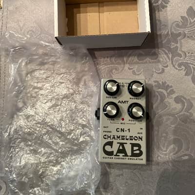 AMT Electronics CN-1 Chameleon Cab Speaker Cabinet Emulator 2010s - Silver image 3