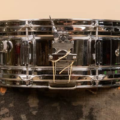 Vintage Rogers 5x14 Chrome R-380 Snare Drum image 7
