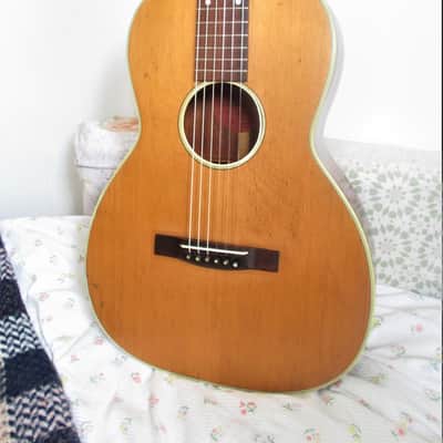 Framus Zenith Josh White 1957 skiffle jazz blues 4/4 folk large parlor guitar new set-up image 1