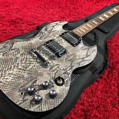 SPEAR Electric Guitar Phalanx Snake Snake Skin Pattern image 1