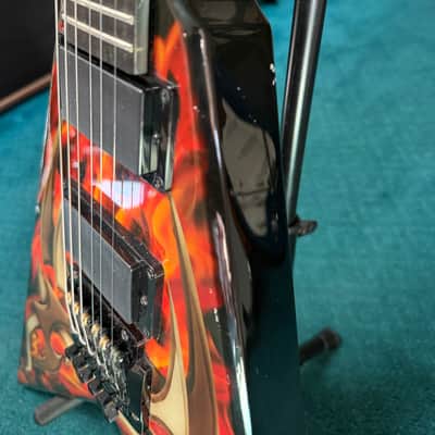 B.C. Rich Kerry King V KKVFG2 Tribal Flame with Kahler Bridge image 9
