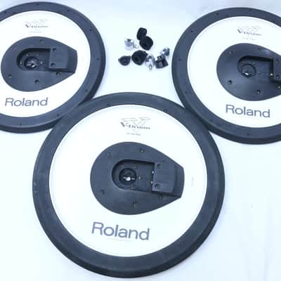 Roland THREE PACK CY14 + CY15 Crash Ride V-Cymbal V Drum Trigger