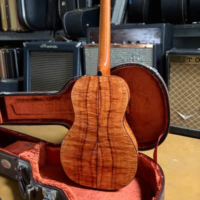 2012 Tony Graziano Baritone Ukulele #598 – Spruce / Figured Koa – Hardshell Case image 6