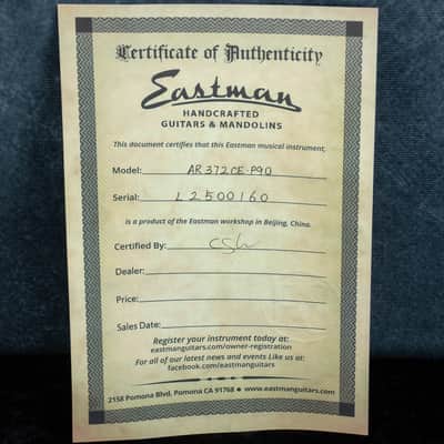 Eastman AR372CE-P90 L2500160 image 7