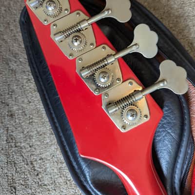 Burny TB-70 Thunderbird 1980s - Red | Reverb