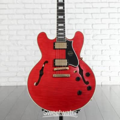 Heritage Custom Shop Core Collection H-555 Electric Guitar - Artisan Aged Trans Cherry (H555CCAATCd1) image 1