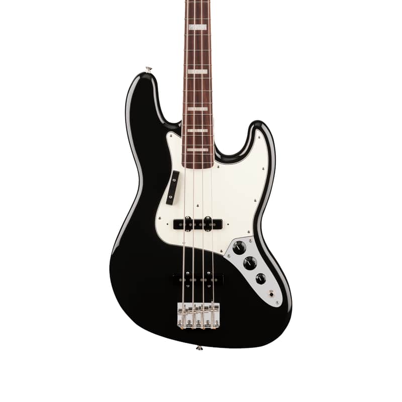 Fender Vintera III Early '70s Jazz Bass Rosewood - Black image 1