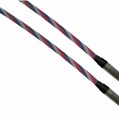 USA Designer Series Guitar Cables- 1/4" Straight to Right Angle - 10 ft. / STRAIGHT to RIGHT ANGLE image 2