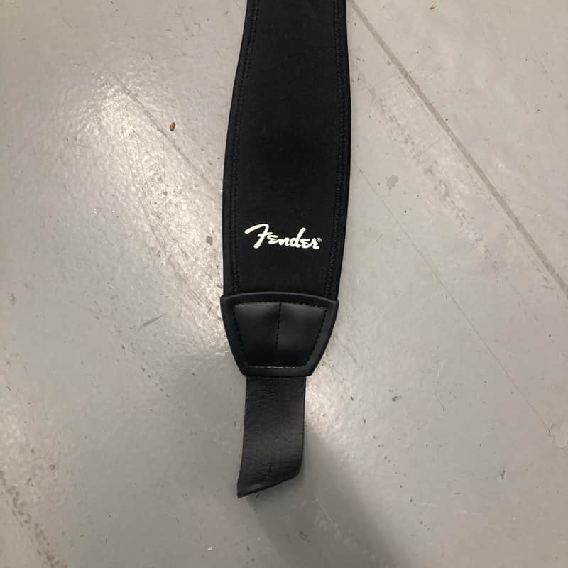 Fender Padded Strap guitar - Black image 1