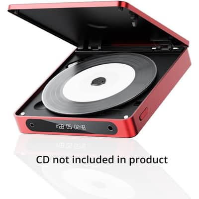 FiiO DM13 Multifunctional Portable Stereo CD Player with Long-Lasting Battery, Supports USB Ripping, Optical/coaxial/3.5mm/4.4mm outputs (Red Bluetooth) image 3