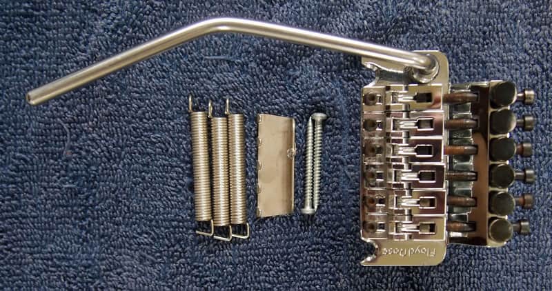 Schaller Floyd Rose Original 1990 - Chrome GERMANY image 1