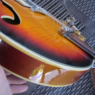 Univox Coily Made In Japan Flamey Body Changed Pickups Original Tremolo Read Entire Description image 11