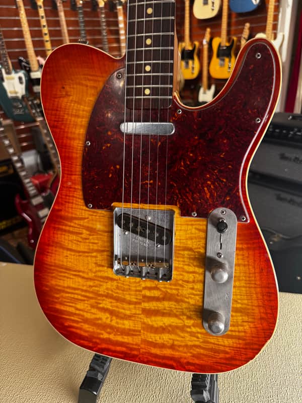 LSL T Bone Telecaster DX iced Tea Burst USA image 1
