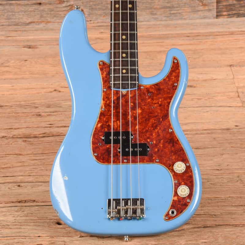Fender Precision Bass Blue Refin 1965 - Zac Brown
