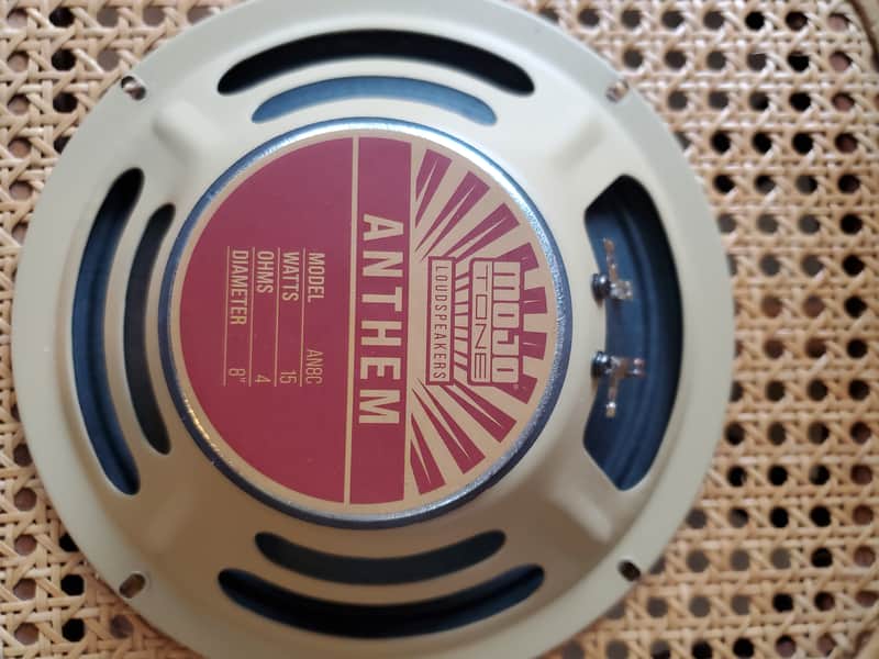 Mojotone 15W Anthem 8" 4 ohm- Black image 1