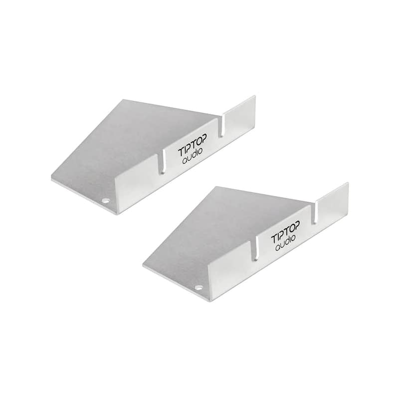 Tiptop Audio Z-Ears Tabletop Pair Silver image 1