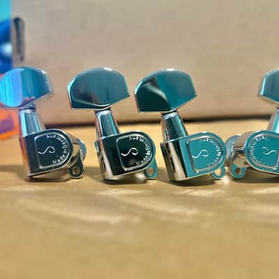 1990s Schaller M6 3x3 Tuners - Chrome image 4