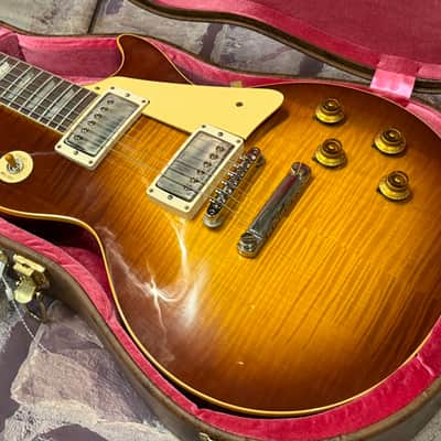 Gibson Custom Shop 1959 Les Paul Standard VOS Iced Tea Burst New Unplayed Auth Dlr 8lb12oz #289 image 9
