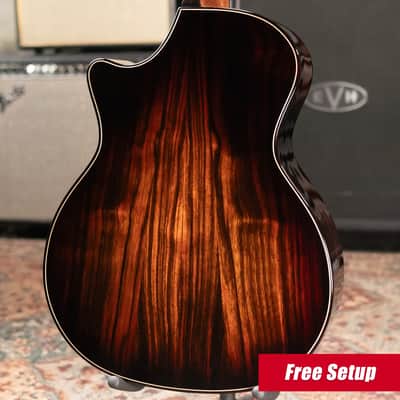 Taylor (1 of 42) Builder's Edition 814ce LTD Grand Auditorium Acoustic/Electric Guitar - Macassar Ebony with Hardshell Case image 2