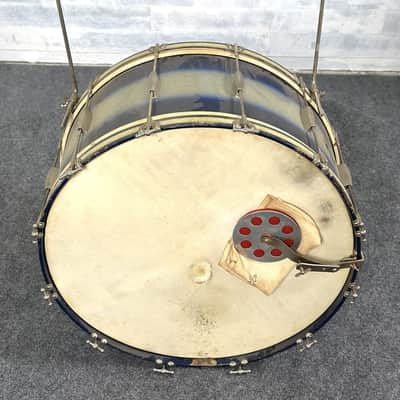 Used Vintage Slingerland Radio King 4pc Drum Set Blue Duco - Good image 17