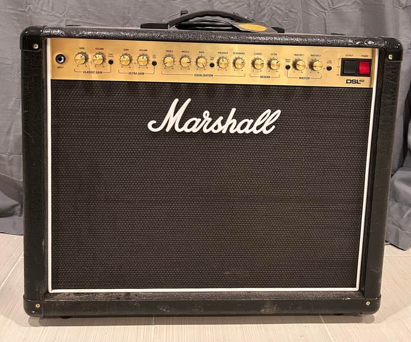 Marshall DSL40CR 2-Channel 40-Watt 1x12" Guitar Combo 2018 - Present - Black image 1