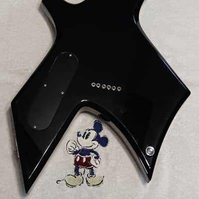 B.C. Rich Kerry King Signature Warlock - Black/Red Flame image 5
