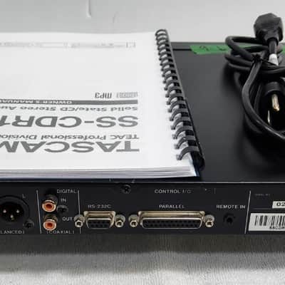 TASCAM Model SS-CDR1, CD-RW Recording and Playback image 2