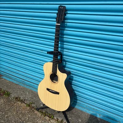 Enya EGA-X1 Pro EQ Electro- Acoustic Guitar With Effects Inc. Padded Gig Bag and Accessories image 3