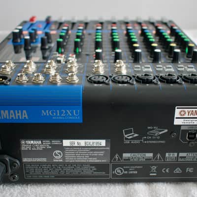 Yamaha MG12XU 12-Channel Analog Mixer 2016 - Present - Black image 15