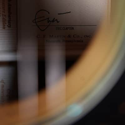 Martin 000-42EC 30th Anniversary Eric Clapton Signature Acoustic Guitar 2026 - Natural image 11