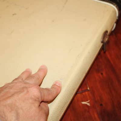 Fender Jazz Bass Precision Bass Case 1963 - White Tolex image 14