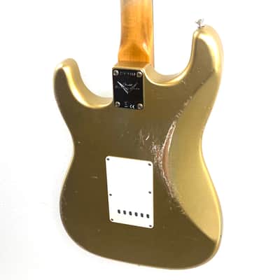 Fender Custom Shop Late '62 Stratocaster Relic/ Closet Classic - Aged Aztec Gold image 6