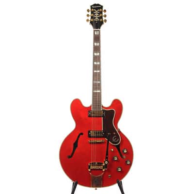 Epiphone 2022 150th Anniversary Sheraton Semi-Hollow Electric Guitar & Case - Cherry image 2