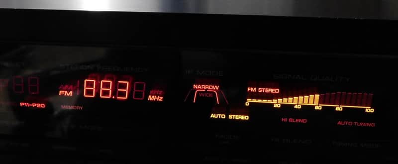 Yamaha TX-530 am fm stereo tuner image 1