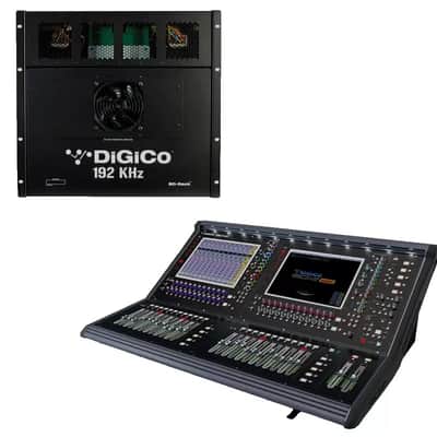 Digico SD12 Console, Optocore, SDRack, 56x24 AESModule-TRUEHEART image 1