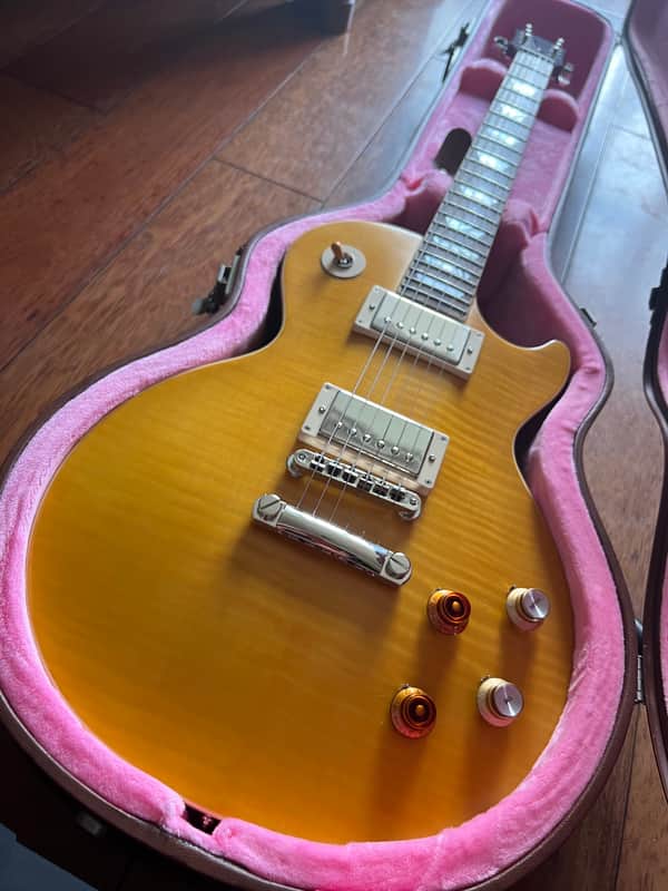 Epiphone Kirk Hammett "Greeny" '59 VIDEO DEMO  (US Customers Tax included in shipping cost)  Les Paul Standard 2023 - Present - Greeny Burst image 1