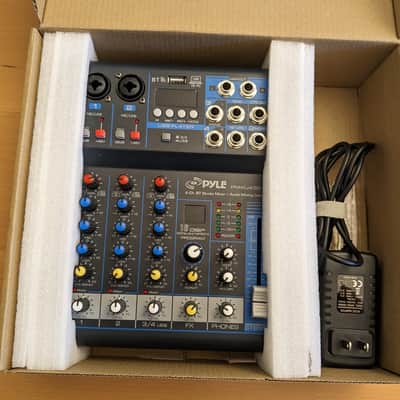 Pyle Pro PMXU43BT - 4 Channel Mixer with BT & FX image 2