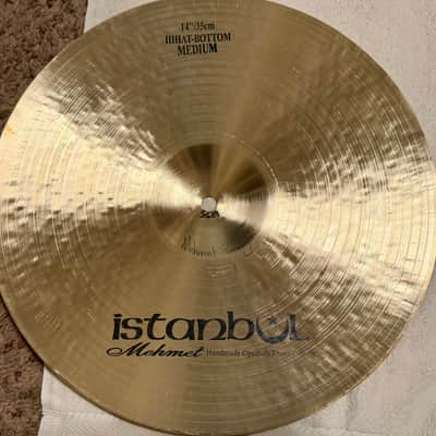 Istanbul Mehmet 14" Traditional Series Medium Hi-Hat Cymbals (Pair)- Traditional image 2