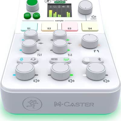 Mackie M-Caster Studio Live Streaming Digital Mixer, White image 2