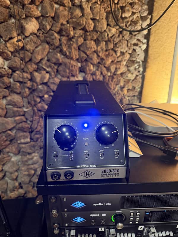 Universal Audio Solo/610 Desktop Tube Mic Preamp 2006 - Present - Black image 1