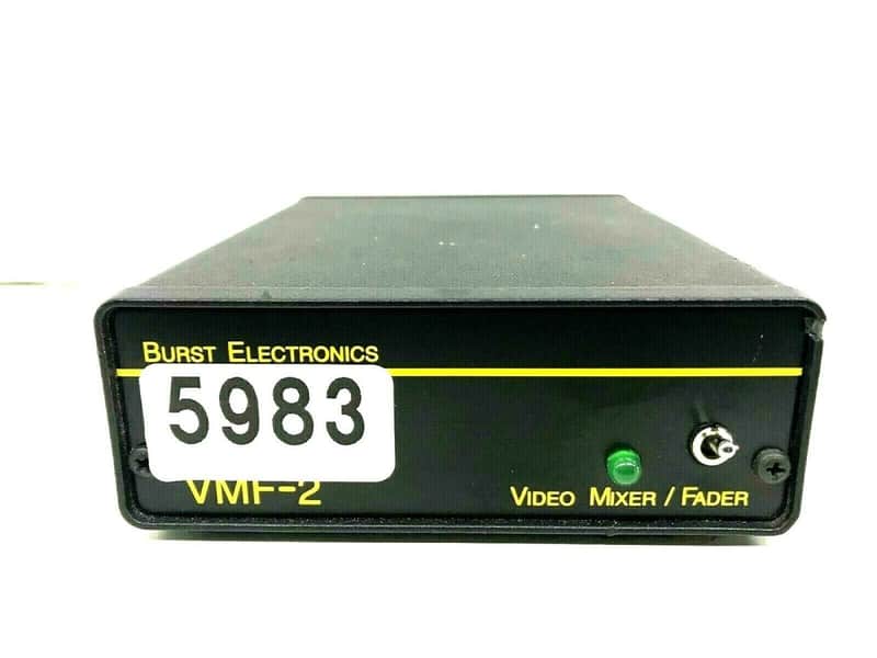 BURST ELECTRONICS VMF-2 VIDEO MIXER/FADER #5983 (ONE) image 1