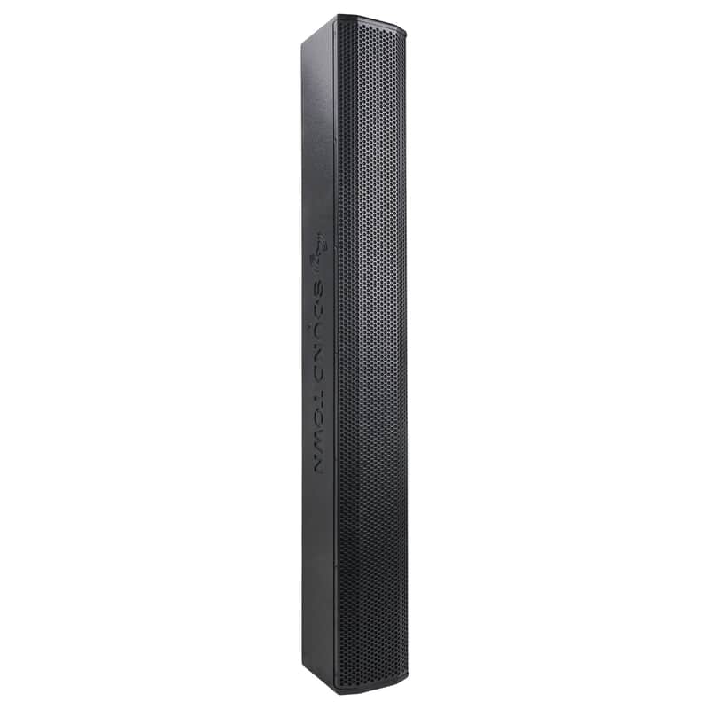 CARPO-V10B | Passive Wall-Mount Column Mini Line Array Speaker with 8 x 5” Woofers, for Commercial Installation, Live Event, Church, Conference, Lounge, Black image 1