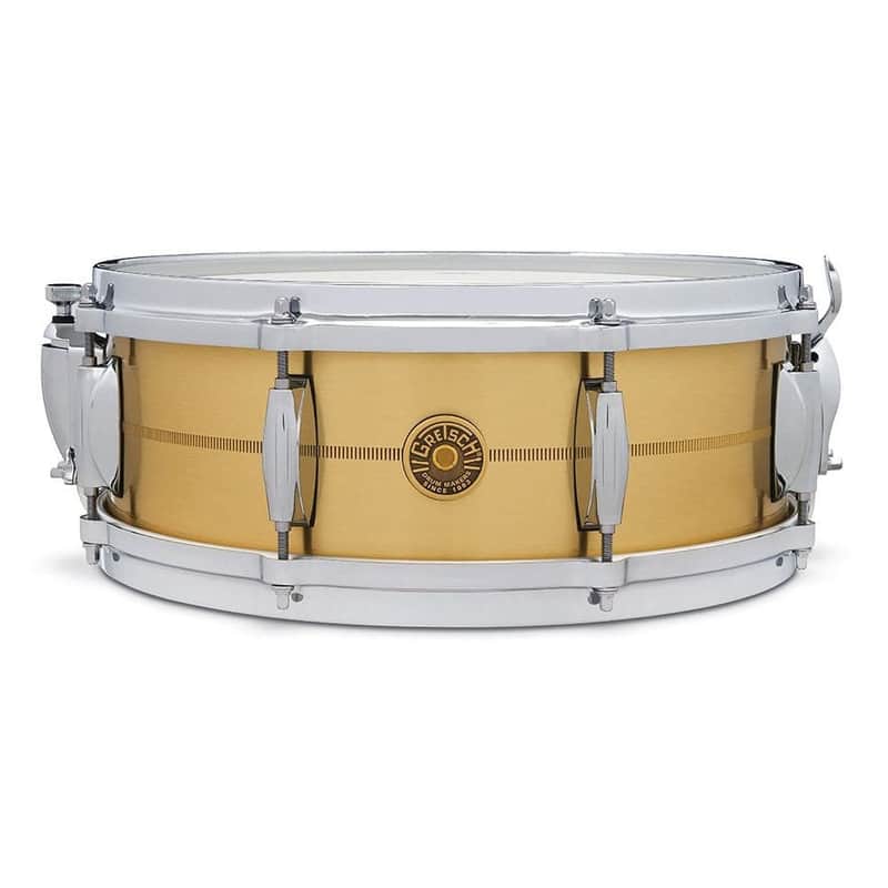 Gretsch G4160BBR USA Bell Brass Snare Drum 14x5 image 1