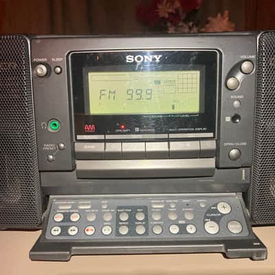 SONY CCCR ZS-6 BOOMBOX (90s) - BLACK image 10