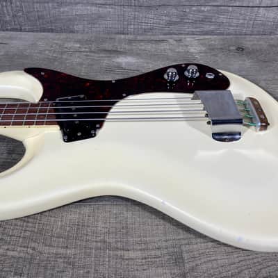 Mosrite Ventures Bass 1964 - Pearl White image 4