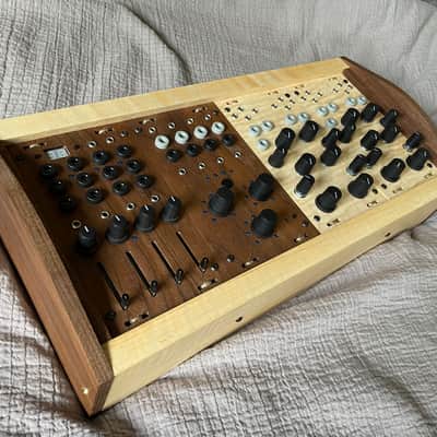 Ellitone Osage 4 Voice Analog Modular Synthesizer System 2022 - Walnut/Maple Wood image 4